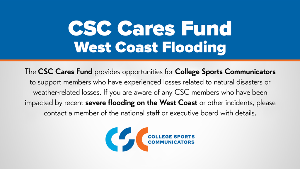 CSC Offers Support For Members Affected By Severe Flooding on the West Coast